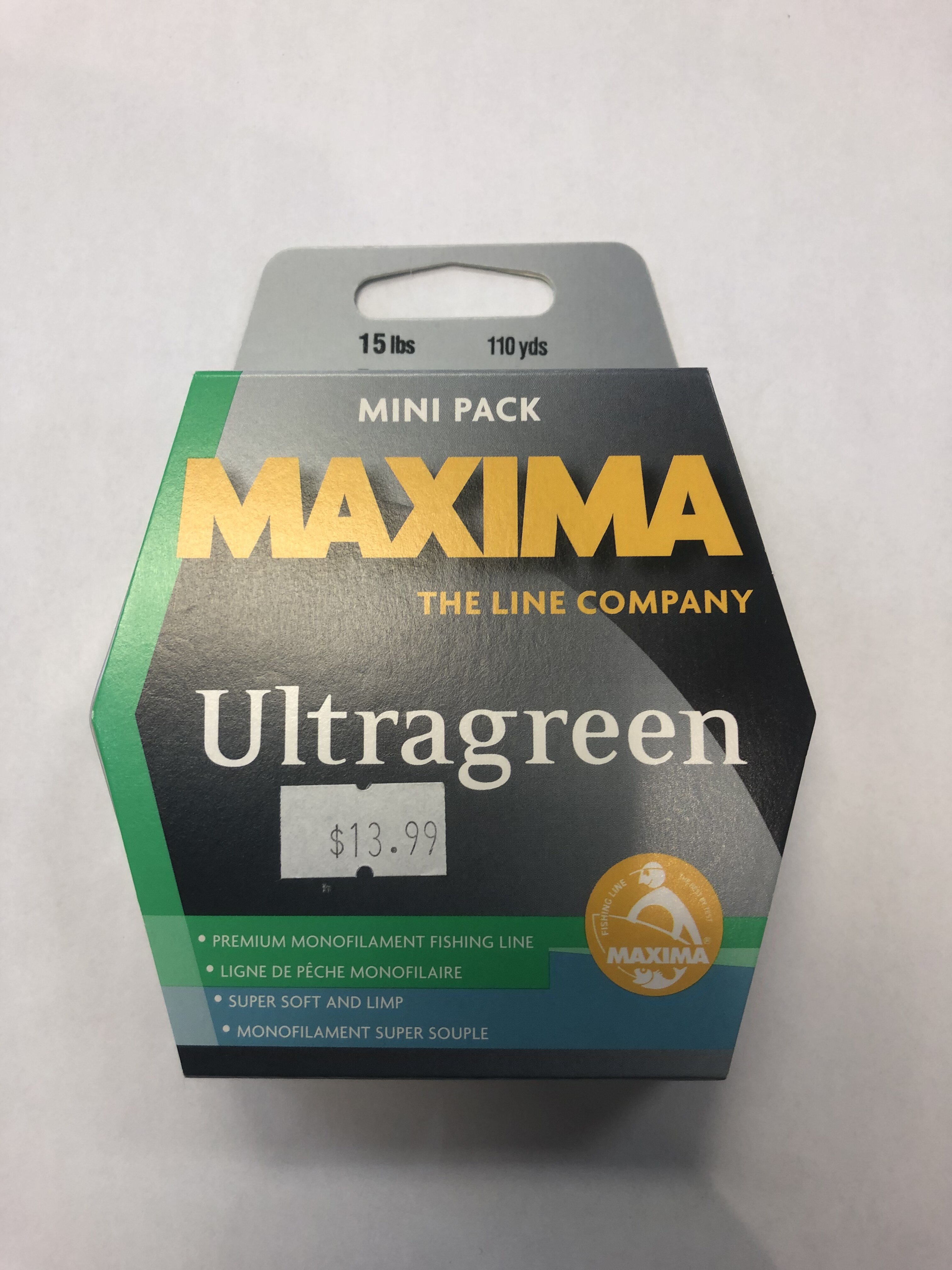 Maxima Ultragreen Mini Pack 110yd 15lb